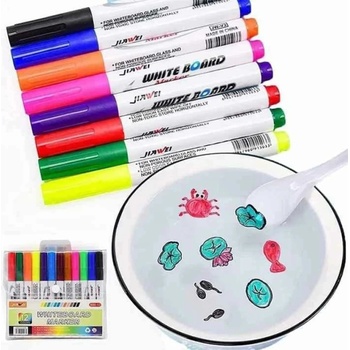 Image 1 of WaterMarkers Магически водни маркери за рисуване 11 или 8бр. + лъжичка - WaterMarkers