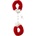 Shots Toys Furry Handcuffs Red