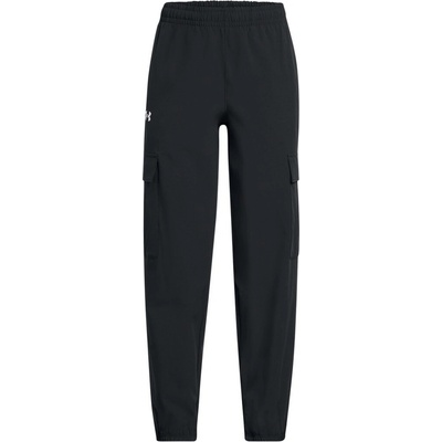Under Armour G RIVAL WOVEN CARGO PANTS čierne 1386527-001