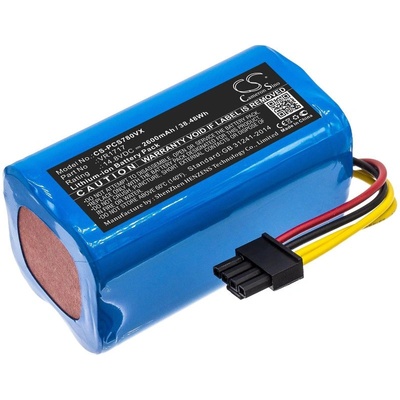 Cameron sino Батерия за прахосмукачка Proscenic Cocoa Smart 780T, Summer P1s LiIon 14, 8V 2600mAh CAMERON SINO (CS-PCS780VX)