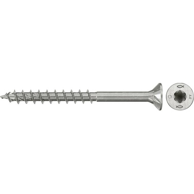 Fischer 574126 skrutky do drevotriesky 4.5 mm 70 mm TX Nerezová oceľ 100 ks