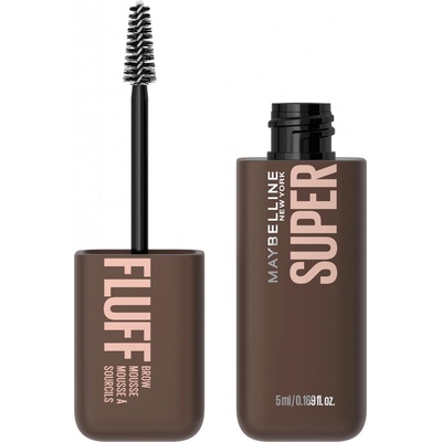 Maybelline New York Superfluff gel na obočí 260 Deep Brown, 5 ml – Zboží Dáma