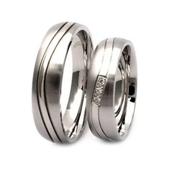 Nubis NSS3011 Pánský snubní prsten ocel NSS3011