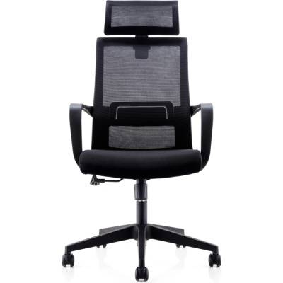 RFG Smart HB RFG Директорски стол с черна седалка и облегалка, дамаска и меш (CH180A/OS800/OA2000)