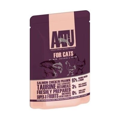 Aatu Cat Salmon n Chicken n Prawn 5 x 85 g