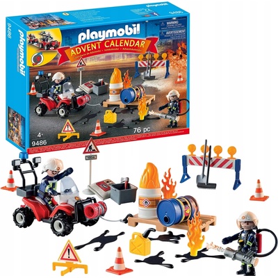 Playmobil 9486 Adventný kalendár Akcia hasičov