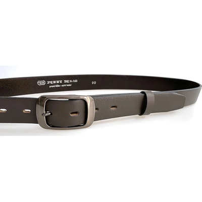 Penny Belts dámský kožený opasek 30-190-50 šedý