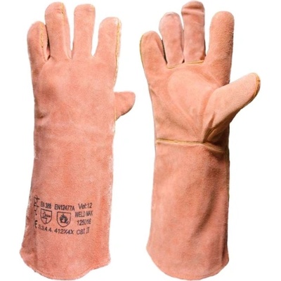 PRA-P-OR s. r. o Prapor weld ab max / Ръкавици за заваряване - оранжеви 12 (prapor125016)