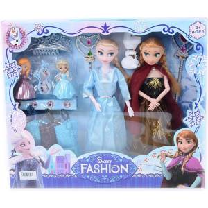 Armtoys 2 КУКЛИ ЗАМРЪЗНАЛОТО КРАЛСТВО С МАЛКИ КУКЛИ И ОЛАФ
