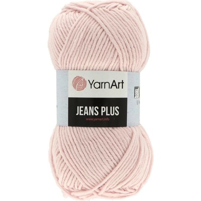 YarnArt Jeans Plus 18 baby ružová
