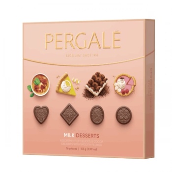 Бонбони Pergale Milk Desserts 113гр. /16бр