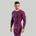 GymBeam STRIX Блуза с дълъг ръкав Essential Plum XXL
