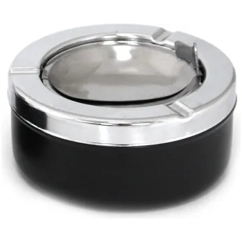 Image 1 of Horecano HORECANO-Пепелник ветроустойчив ЧЕРЕН Ø11хh5.5cm (BK-6007B) 193692-2 (0193754)