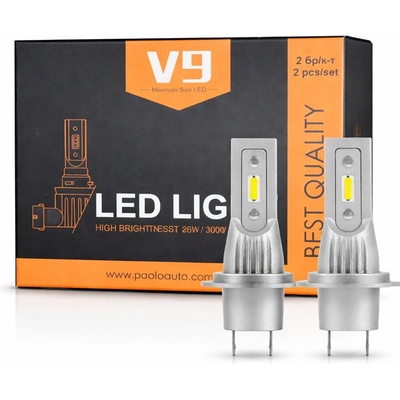 Paolo Диодни крушки 3900 H7 - 13w 1500lm 2бр/к-т