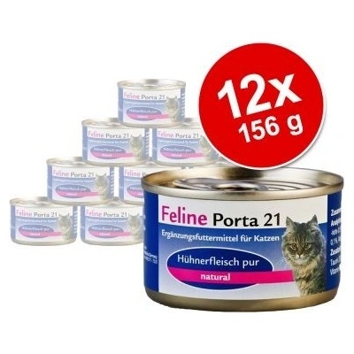 Feline Porta 21 tuňák s krevetami 12 x 156 g