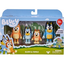 Moose Toys Bluey Rodina 4 ks