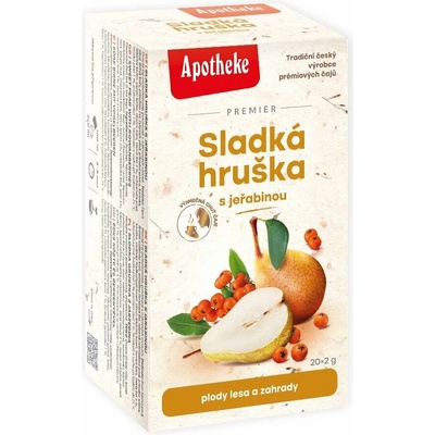 Apotheke Sladká hruška s jeřabinou 20 x 2 g