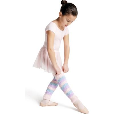 Capezio Dámske plyšové návleky CK10984W ružová/fialová/modrá