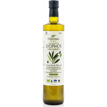 Stamatakos Elaionas early harvest liphos Bio extra panenský olivový olej PGI Lakonia 250 ml
