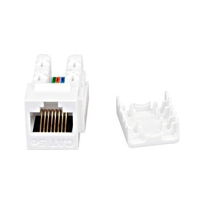 Schrack Keystone RJ45 AMPARO Cat.6 SFA bílý HVSMRJ6UWS