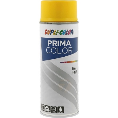 Dupli Color Prima farba v spreji 400 ml RAL 1023 lesklá dopravná žltá