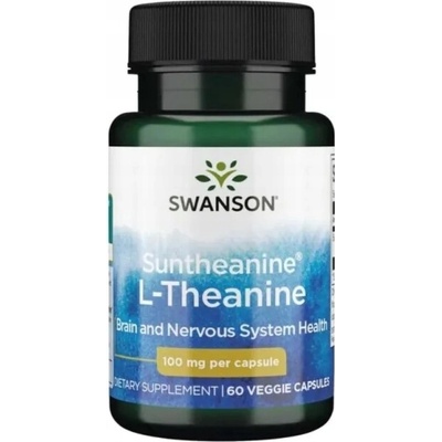 Swanson L-Teanín 100mg 60 kapsúl