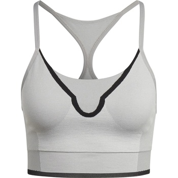 adidas Women's Non Wired Medium Impact Sports Bra - Grey