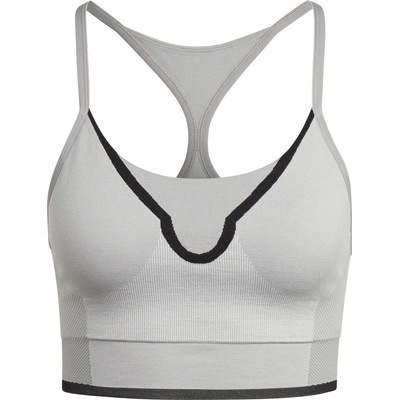 adidas Women's Non Wired Medium Impact Sports Bra - Grey