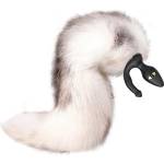 Sevanda Weasel Estim & Vibration Tail Plug White