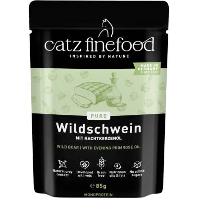 catz finefood Pure Pouch divočák 8 x 85 g