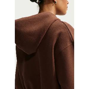Nike суичър с цип и качулка дамски с памук Studio Fleece (IM8499.259)
