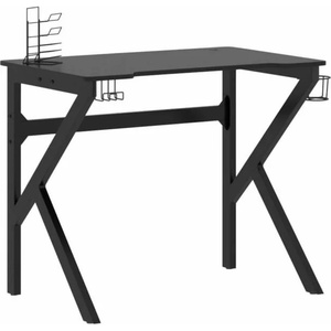 vidaXL 90x60x75 cm K Black (325400)