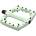 Sixpack Racing Платформен педал Sixpack racing Kamikaze PA Platform pedals - Smoked Green - размер One Size (860-3352-0511)