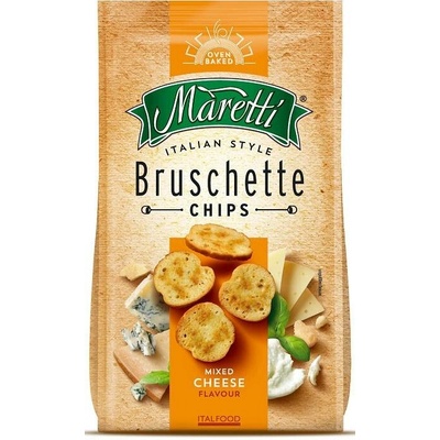 Maretti Bruschette pečené suchary Sýr 140 g