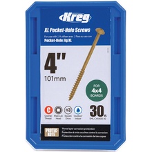 Kreg XL Šrouby pro skryté spoje - 100 mm, 30 ks
