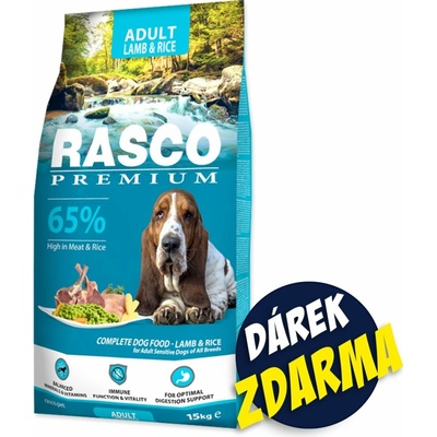 Rasco Premium Adult Lamb & Rice 15 kg
