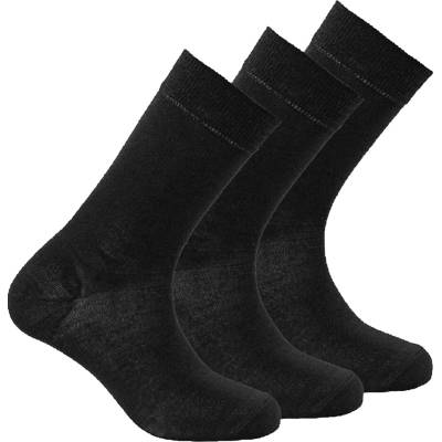 Devold ponožky Daily Light Sock 3 Pack Black