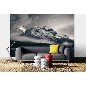 DIMEX ART Самозалепваща се флизелинова фототапета снежни планини 375 x 250 см