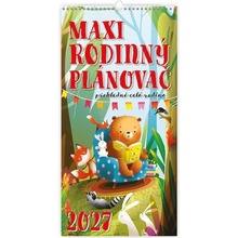 Nástěnný MAXI rodinný plánovač (velký plánovací pro rodinu) 2027