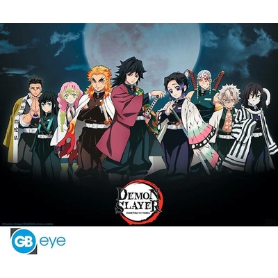 ABYstyle Plakát ve stylu chibi Pillars, Demon Slayer