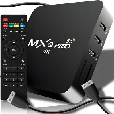 MXQ PRO 4K Android 16 GB černý