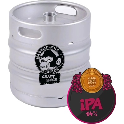 Nachmelená opice ipa 14° 10 l (sud)