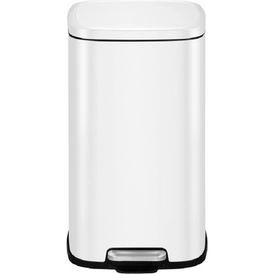 EKO 12 л бял кош за смет с педал eko от серия stella