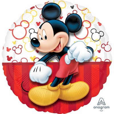 Amscan Fóliový balón Mickey Mouse Portrait 43cm