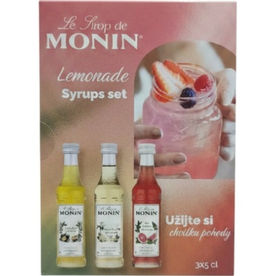 Monin set Lemonade 3 x 50 ml