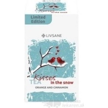 LIVSANE TEA Kisses in the snow ovocný čaj so škoricou a pomarančovou kôrou 20 x 2 g