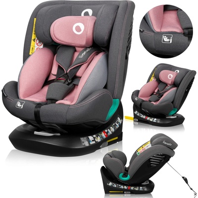 Lionelo LO-BASTIAAN ONE I-SIZE 2024 PINK ROSE