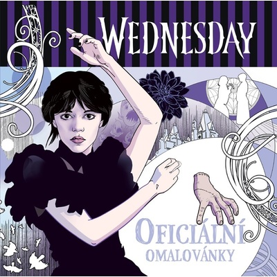 Wednesday Oficiální omalovánky Mike Meskin ilustrátor