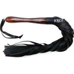 Rouge Wooden Handle Leather Flogger