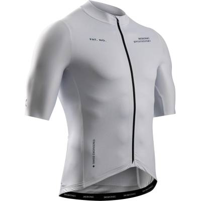 X-Bionic Мъжка фланелка с къс ръкав за колоездене X-Bionic Corefusion Ride Jersey S/S Cycling jersey - Off White - размер XXL (056-3352-0515)